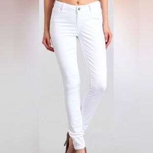 Celebrity Pink White Ankle Skinny Jeans